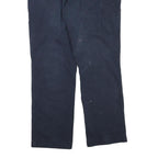 CARHARTT Mens Regular Fit Navy Blue Cotton Blend Trousers W38 L34 Workwear