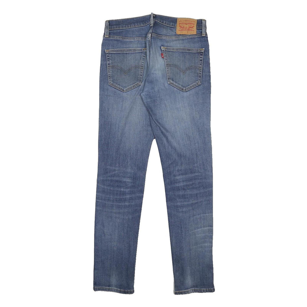 LEVI'S 511 Slim Mens Jeans Blue Slim Skinny Denim Medium W30 L32 Stretch