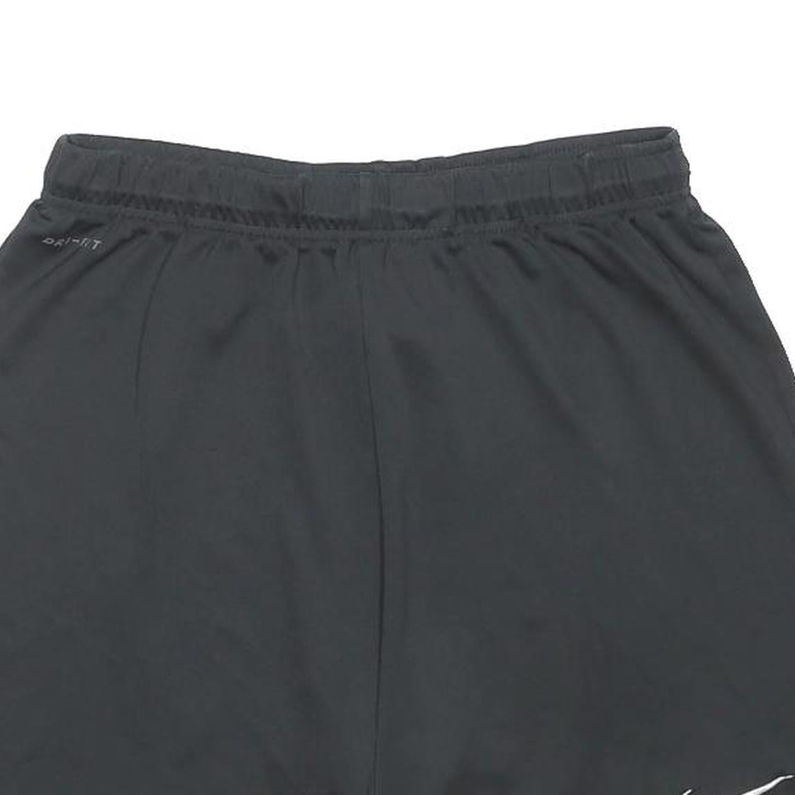 NIKE Mens Black Casual Sports Shorts L W28 Dri-FIT Logo Athletic