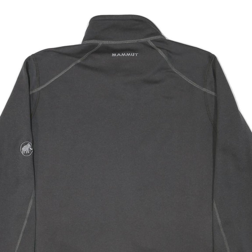 MAMMUT Mens Black Polyester Blend Jacket XL Softshell Zip Outdoor Hiking