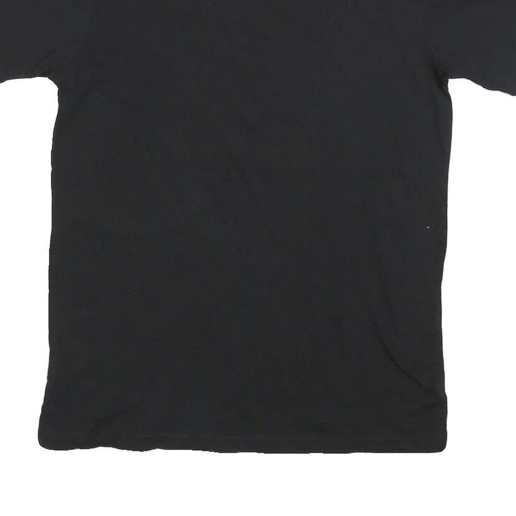 ACDC Womens Black Graphic T-Shirt M Short Sleeve Crew Neck Band Style Cotton