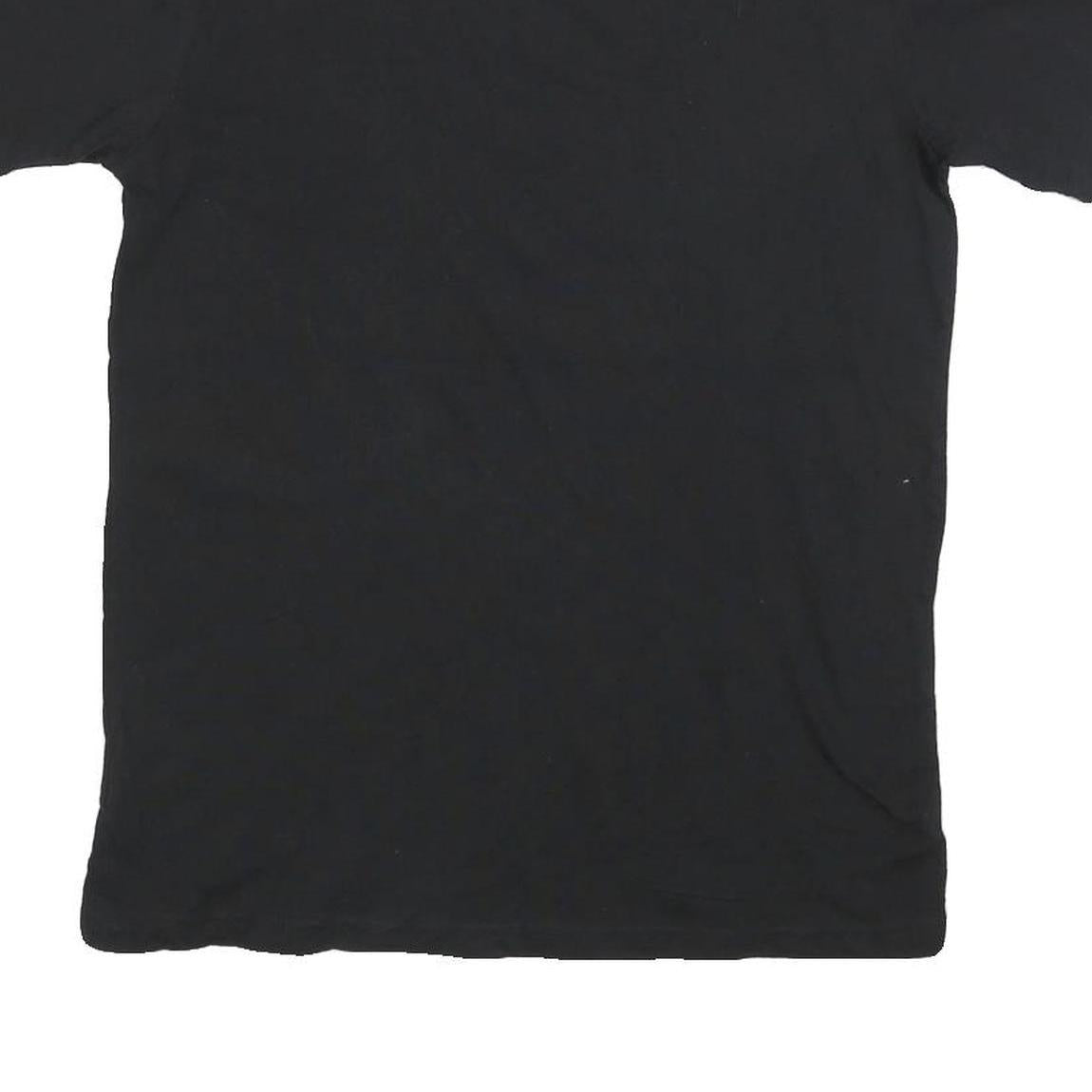 ACDC Womens Black Graphic T-Shirt M Short Sleeve Crew Neck Band Style Cotton