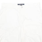 CALVIN KLEIN JEANS Mens White Cargo Cotton Shorts M W32 Casual Summer Wear