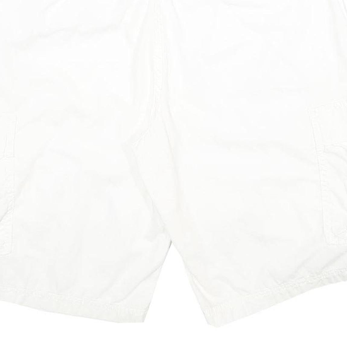 CALVIN KLEIN JEANS Mens White Cargo Cotton Shorts M W32 Casual Summer Wear