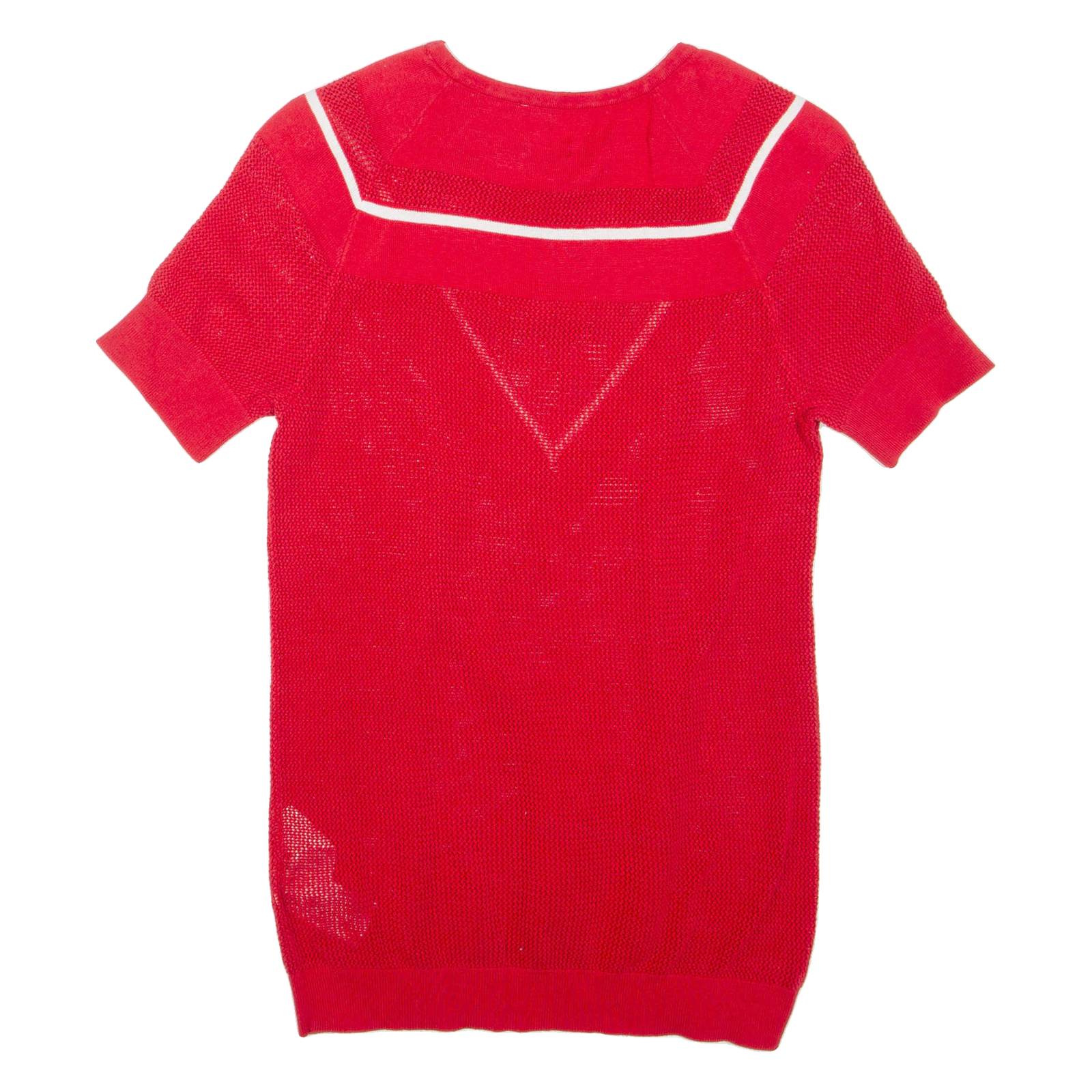 TOMMY HILFIGER Womens Top Red S