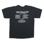 GILDAN Mens Black Jordan Softball Graphic T-Shirt L Short Sleeve Crew Neck
