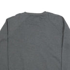 CHAMPION Mens Grey Crew Neck L Cotton Blend Sweatshirt Pullover Casual Wear