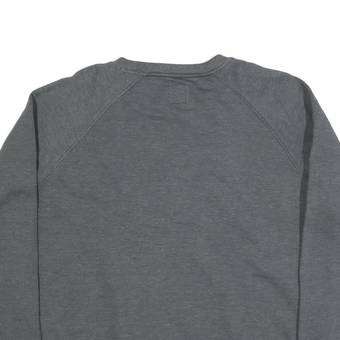 CHAMPION Mens Grey Crew Neck L Cotton Blend Sweatshirt Pullover Casual Wear