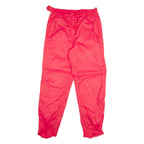 MASTERS Womens Track Pants Red Straight M W34 L33