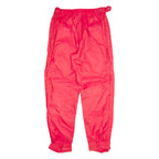 MASTERS Womens Track Pants Red Straight M W34 L33