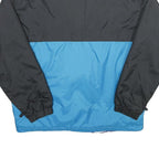 COLUMBIA Womens Blue & Black Outdoor Jacket M Nylon Plain Zip Lightweight Warm