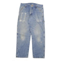 CARHARTT Mens Jeans Blue Relaxed Loose Denim Light W32 L30 Workwear Casual