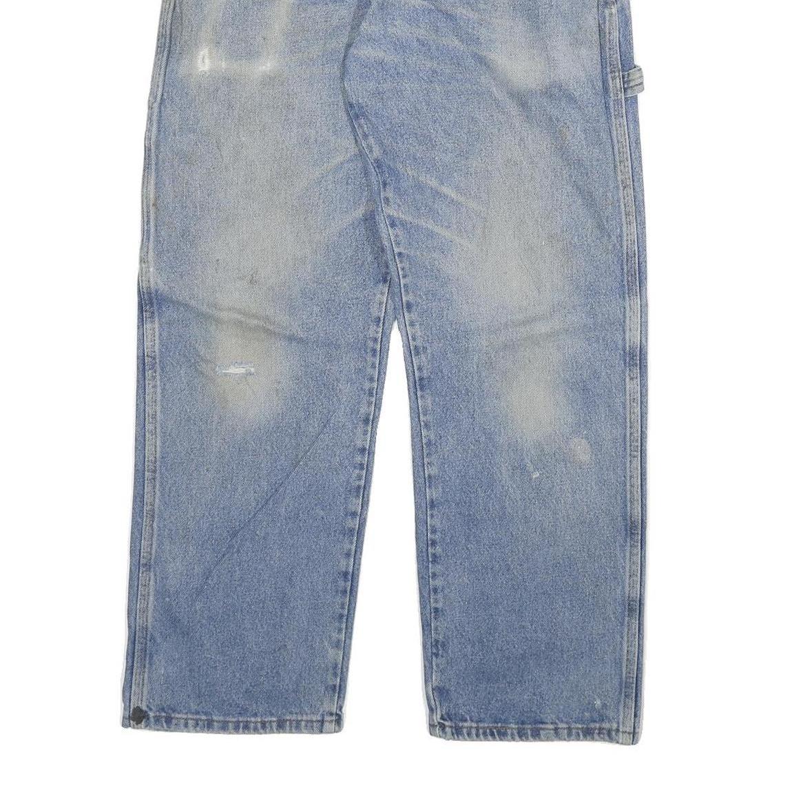 CARHARTT Mens Jeans Blue Relaxed Loose Denim Light W32 L30 Workwear Casual