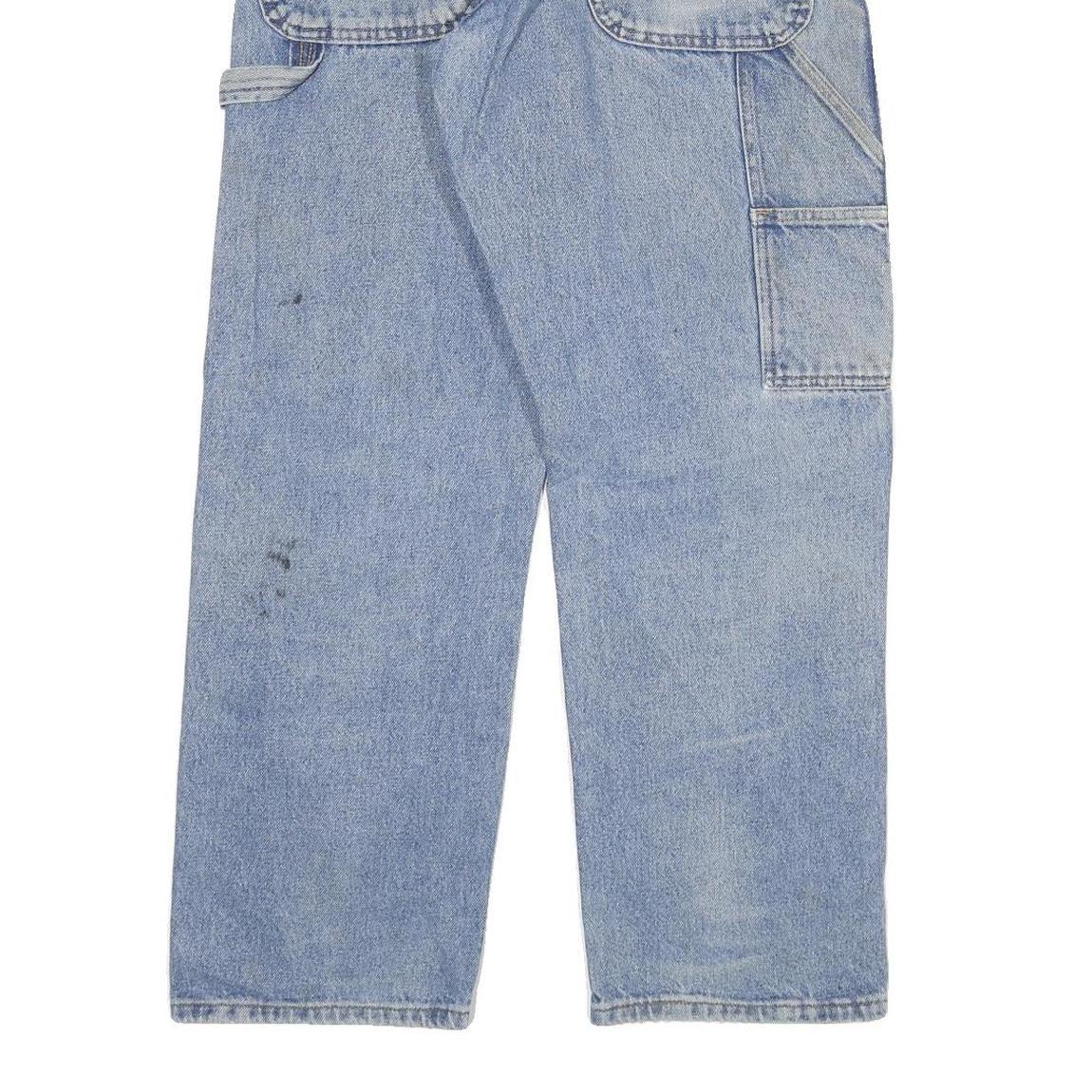 CARHARTT Mens Jeans Blue Relaxed Loose Denim Light W32 L30 Workwear Casual