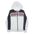 HARLEY DAVIDSON Mens Grey Hoodie Full Zip M