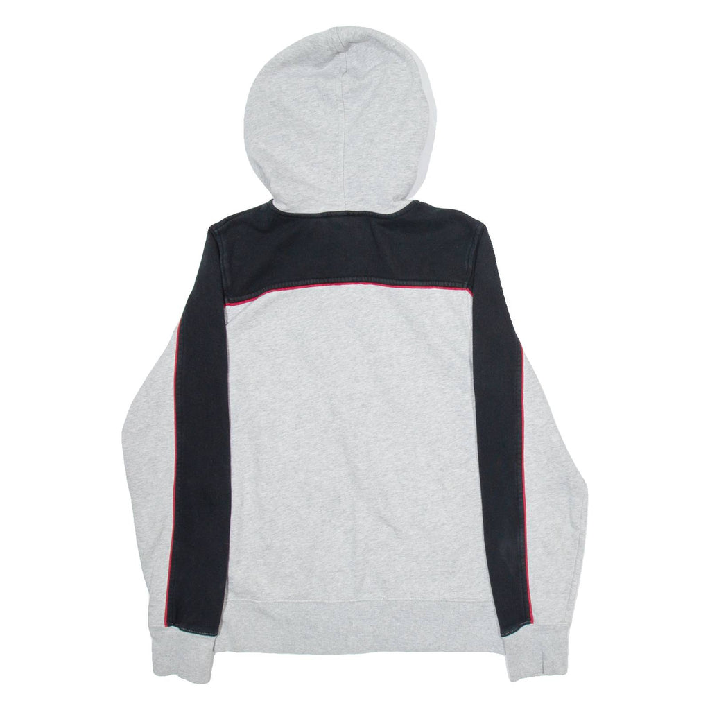 HARLEY DAVIDSON Mens Grey Hoodie Full Zip M