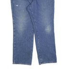 DICKIES Mens Blue Relaxed Straight Denim Medium W40 L32 Zip Cotton Blend Jeans