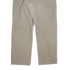 CARHARTT Mens Cotton Blend Relaxed Beige Workwear Trousers W36 L32