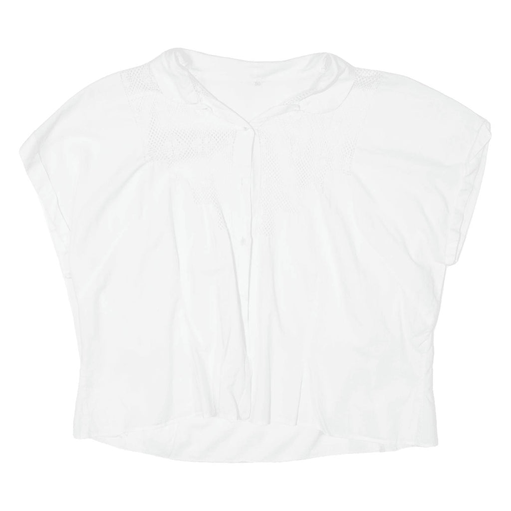 Womens Plain Shirt White XL