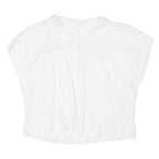 Womens Plain Shirt White XL