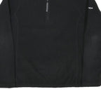 BERGHAUS Womens Black Pullover Outdoor Fleece Jumper Plain Crew Neck M Relaxed