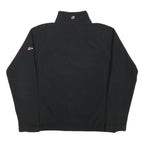 BERGHAUS Womens Black Pullover Outdoor Fleece Jumper Plain Crew Neck M Relaxed