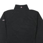 BERGHAUS Womens Black Pullover Outdoor Fleece Jumper Plain Crew Neck M Relaxed