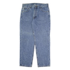 CARHARTT Mens Jeans Blue Relaxed Straight Denim Medium W36 L30 Workwear