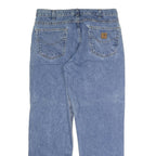 CARHARTT Mens Jeans Blue Relaxed Straight Denim Medium W36 L30 Workwear
