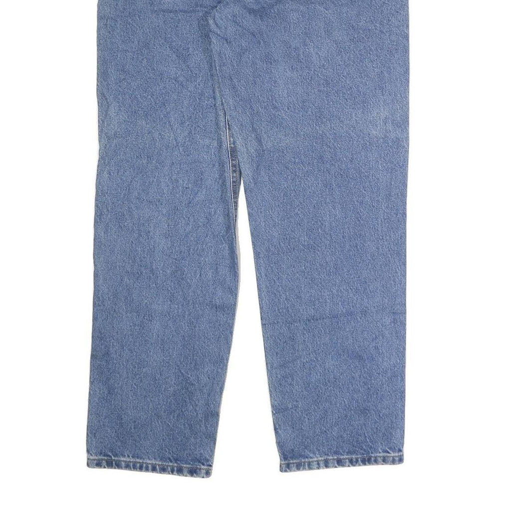 CARHARTT Mens Jeans Blue Relaxed Straight Denim Medium W36 L30 Workwear