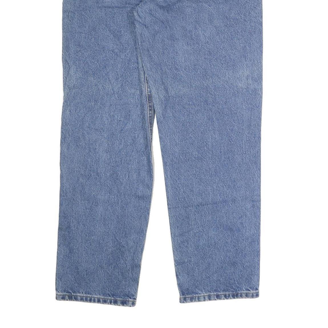 CARHARTT Mens Jeans Blue Relaxed Straight Denim Medium W36 L30 Workwear