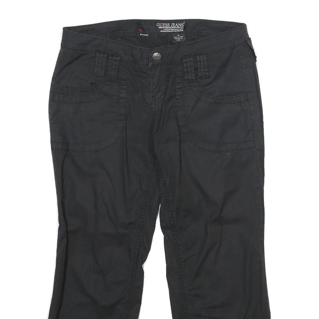 GUESS JEANS Womens Black Casual Shorts XXS W24 Cotton Blend Comfortable Style