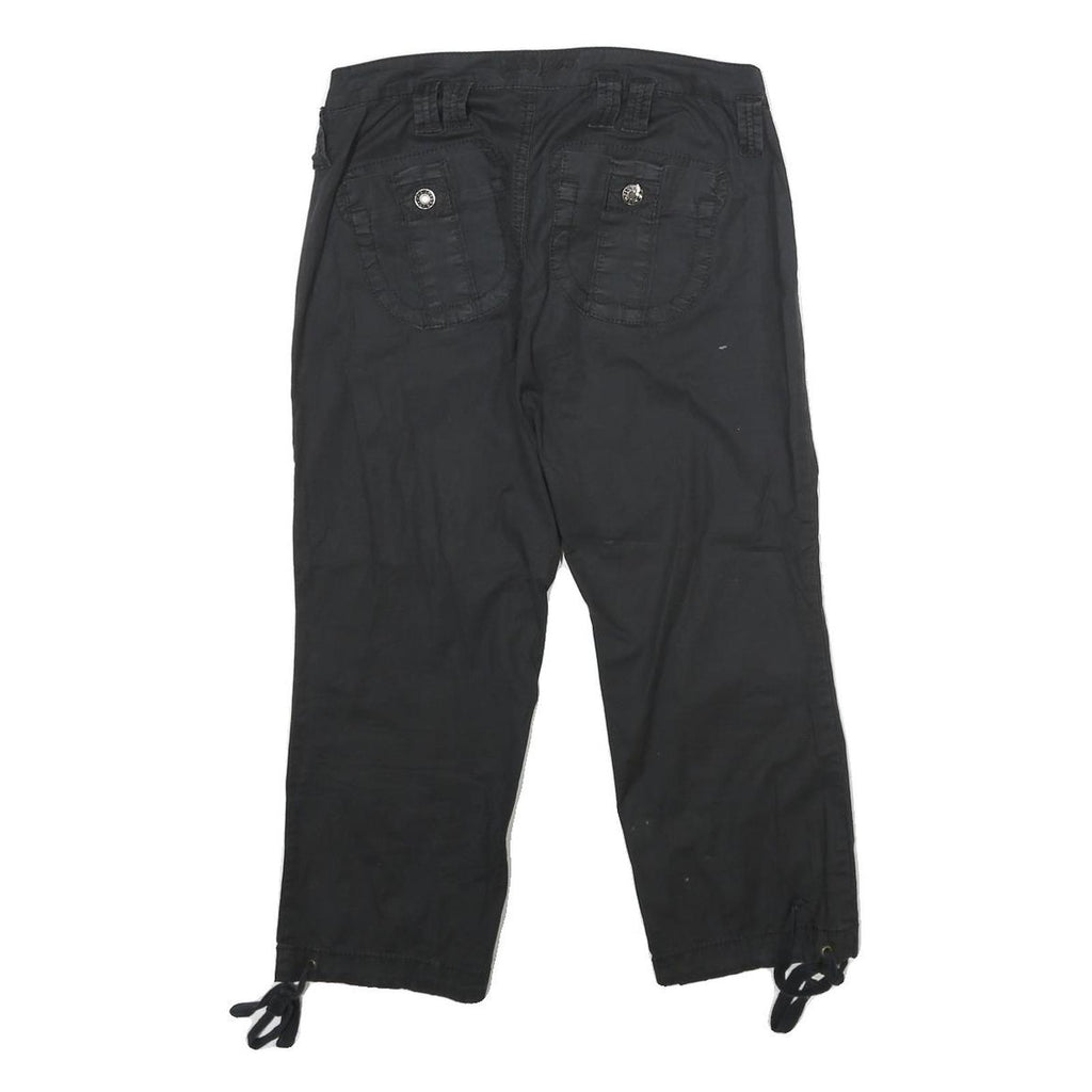 GUESS JEANS Womens Black Casual Shorts XXS W24 Cotton Blend Comfortable Style