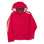 COLUMBIA Womens Jacket Red Hooded XS