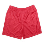 STARTER Mens Red Casual Mesh Sports Shorts L W34 Athletic Polyester