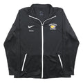 NIKE Mens Black White Guerin Catholic Volleyball Zip Jacket XL Polyester Blend