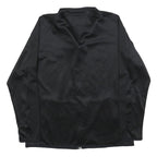 NIKE Mens Black White Guerin Catholic Volleyball Zip Jacket XL Polyester Blend