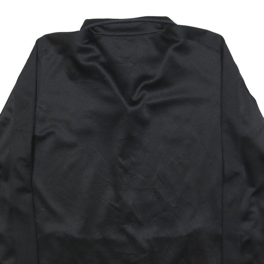 NIKE Mens Black White Guerin Catholic Volleyball Zip Jacket XL Polyester Blend