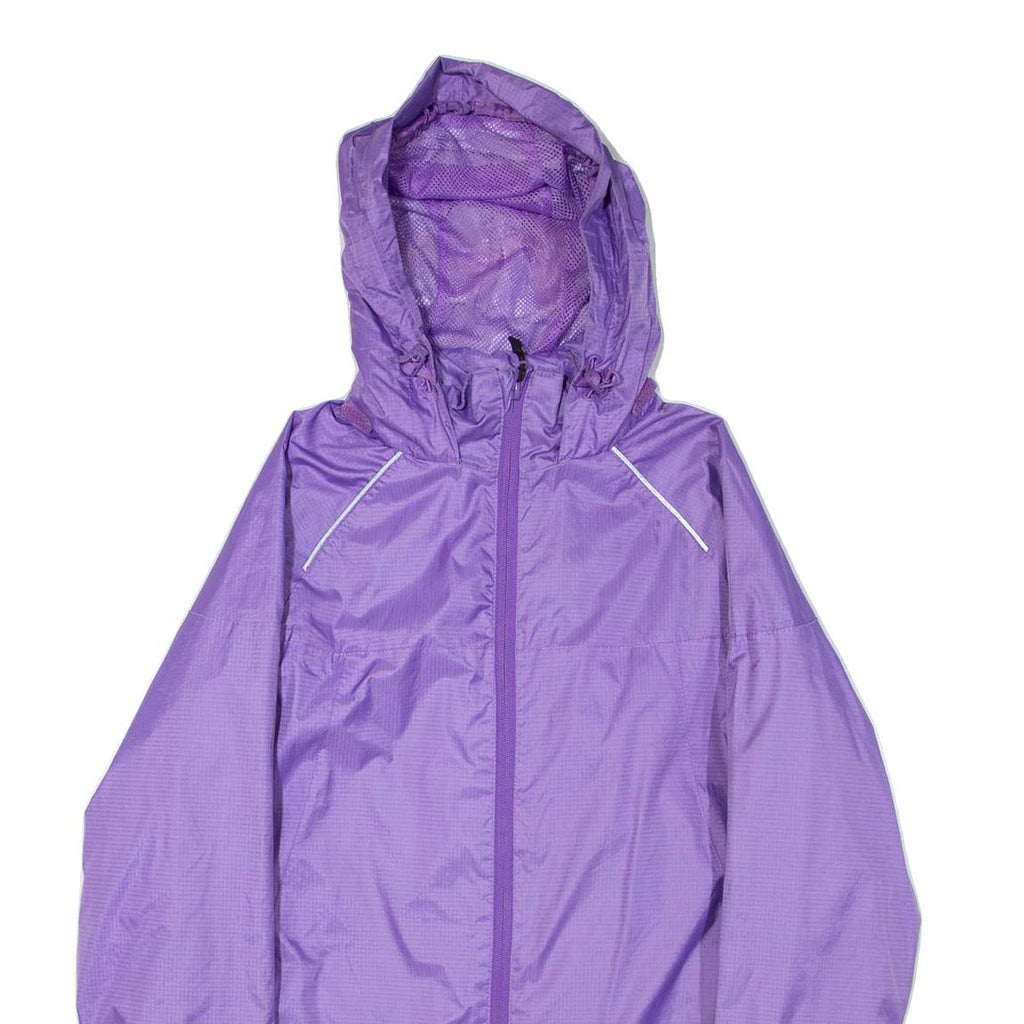 PETER STORM Womens Jacket Purple Nylon Hooded M