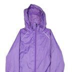 PETER STORM Womens Jacket Purple Nylon Hooded M
