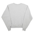 CHAMPION Mens Grey Avon Softball Crew Neck M Cotton Blend Sweatshirt