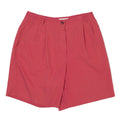 TEHAMA Womens Casual Shorts Pink Relaxed UK 12 W32