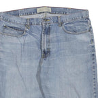 WRANGLER Mens Denim Blue Relaxed Straight Shorts XL W38 Cotton Blend Casual
