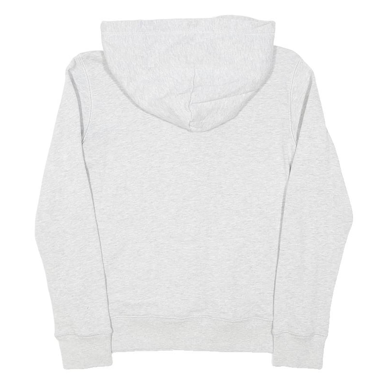 POLO RALPH LAUREN Girls Grey Zip Up Hoodie 16Y Lightweight Cotton Blend