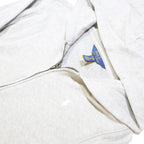 POLO RALPH LAUREN Girls Grey Zip Up Hoodie 16Y Lightweight Cotton Blend