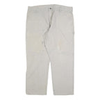 CARHARTT Mens Regular Fit Beige Cotton Blend Straight Leg Trousers W38 L30