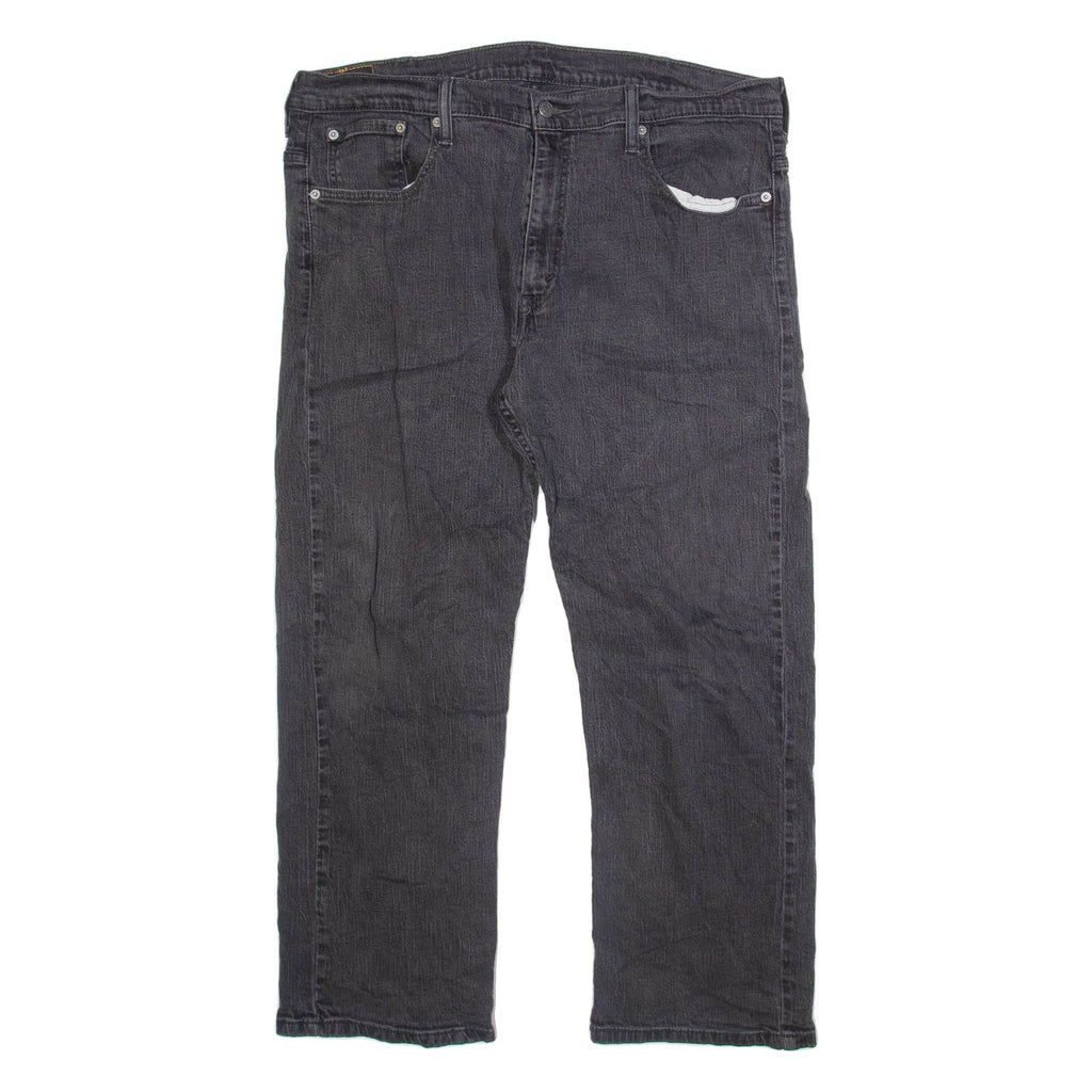 LEVI'S 569 Jeans Mens Green Loose Straight W38 L27