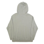 NIKE Womens Grey Hoodie M Cotton Blend Casual Pullover Sweatshirt