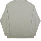 NIKE Womens Grey Hoodie M Cotton Blend Casual Pullover Sweatshirt