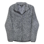 FILA Womens Grey Jacket XS Polyester Zip Fleece Lightweight Casual Outdoor